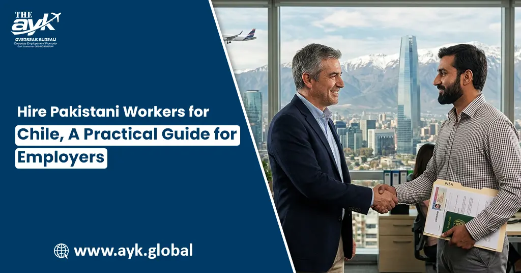 Hire Pakistani Workers for Chile